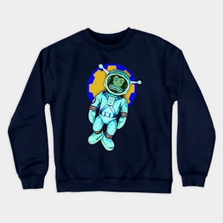 Space monkey Crewneck Sweatshirt